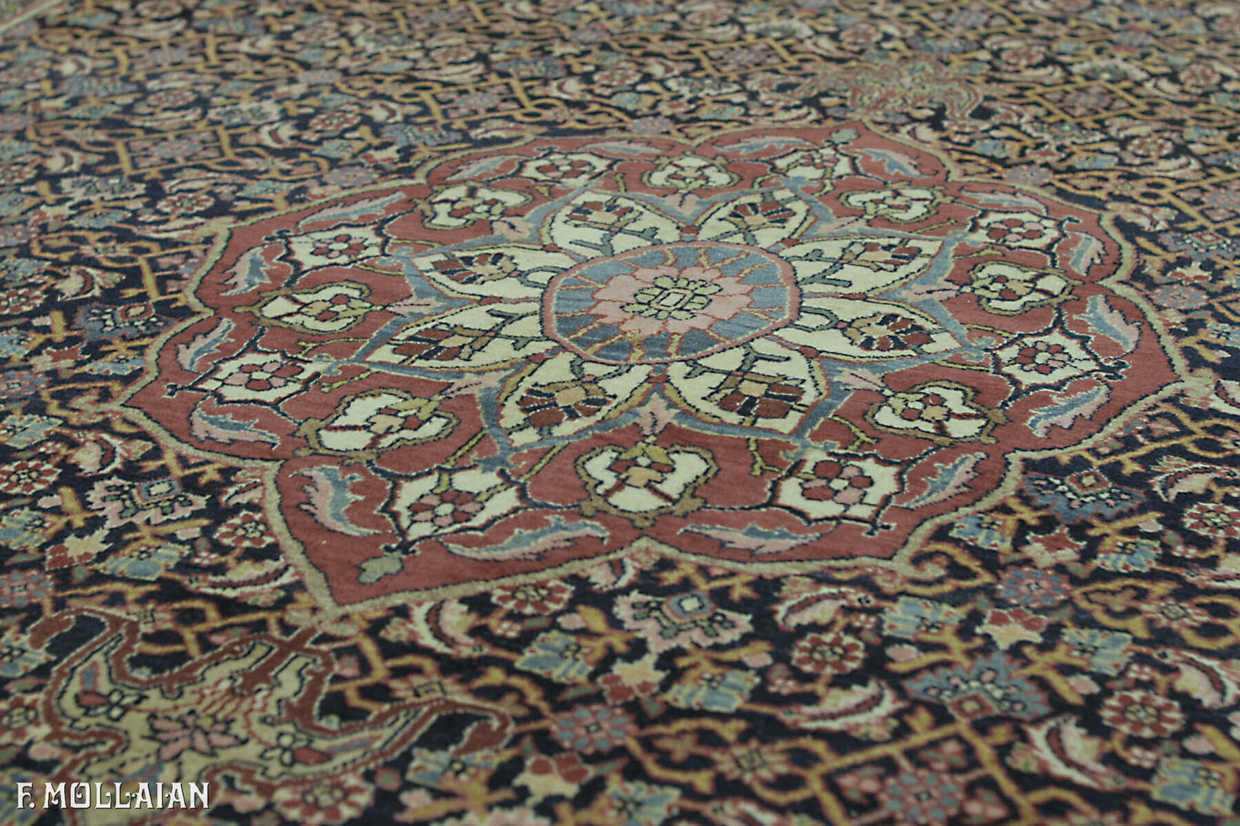 Teppich Persischer Antiker Bijar (Bidjar) n°:84907633